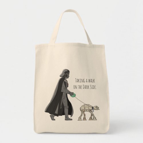 Darth Vader Walking Pet AT_AT Tote Bag