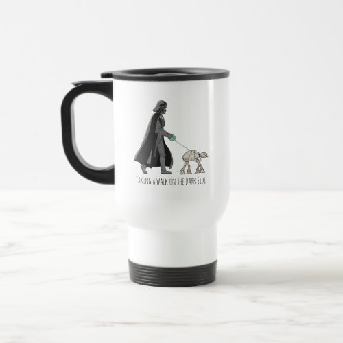 Darth Vader Walking Pet AT_AT Travel Mug