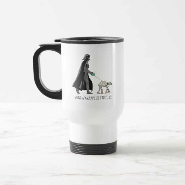 Darth Vader Walking Pet AT-AT Travel Mug (Left)