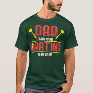Darting and Farting Daddy Funny Farts Dart Dad T-Shirt