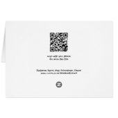 Dartmoor Barns blank notelet / card (Back Horizontal)