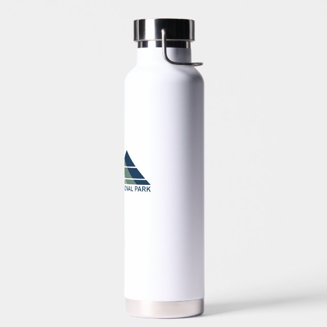 Dartmoor National Park Mountain Sun Water Bottle (Left)