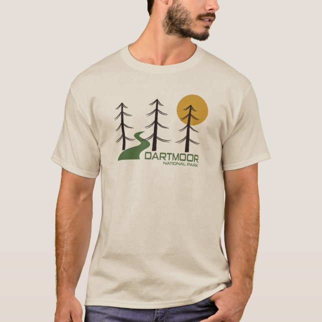 Dartmoor National Park Trail T-Shirt (Front)