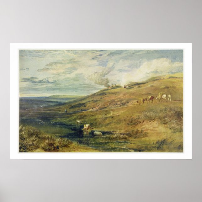 Dartmoor: The Source of the Tamar and the Torridge Poster (Front)