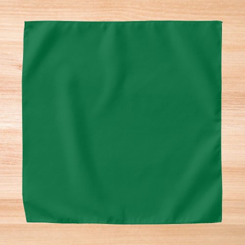 Dartmouth Green Solid Color Bandana