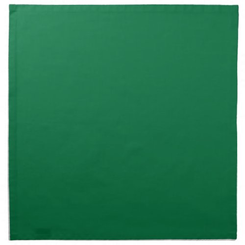 Dartmouth Green Solid Color Cloth Napkin