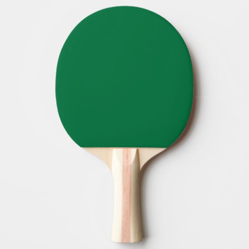 Dartmouth Green Solid Color Ping Pong Paddle