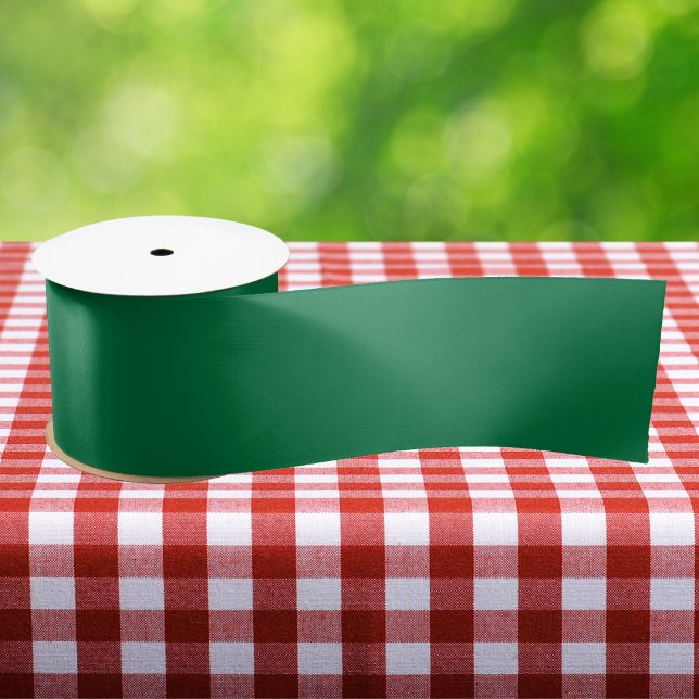 Dartmouth Green Solid Color Satin Ribbon (Creator Uploaded)