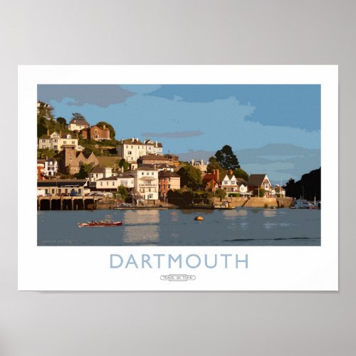 Dartmouth Railway Poster