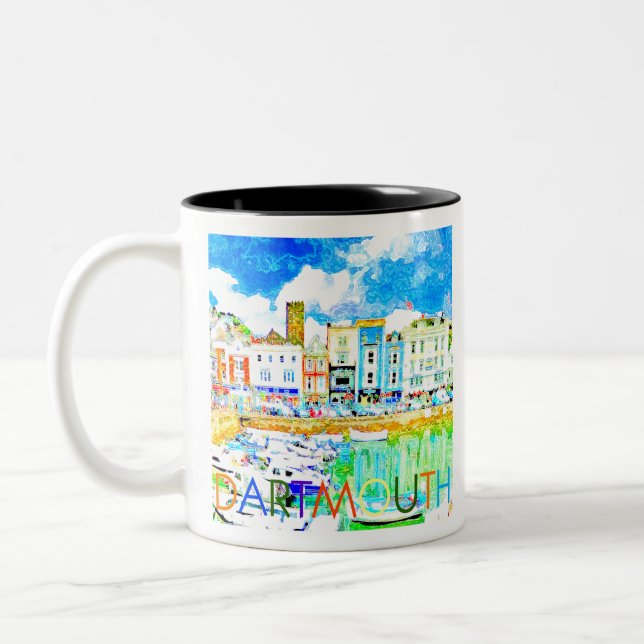 Dartmouth Two-Tone Coffee Mug (Left)