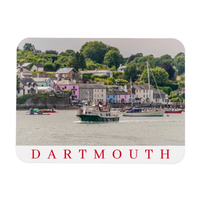 Dartmouth view fridge magnet (Horizontal)