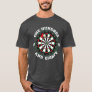 Darts 180 Dartboard Bullseye Arrow Scoring T-Shirt