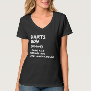 Darts Boy Definition Funny T-Shirt