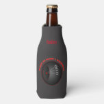 Darts Dart Player How I Throw Personalized Bottle Cooler at Zazzle
