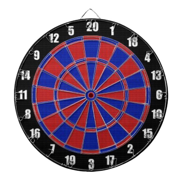 Darts Dartboard With Darts (Front)