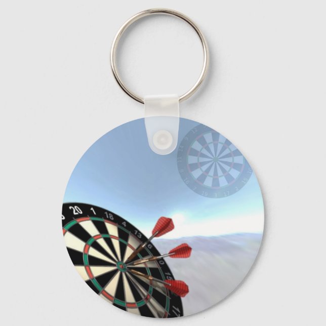 Darts Design Keychain (Front)