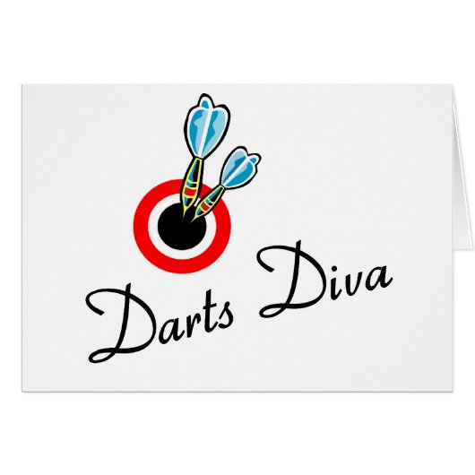 Darts Diva Cards (Front Horizontal)