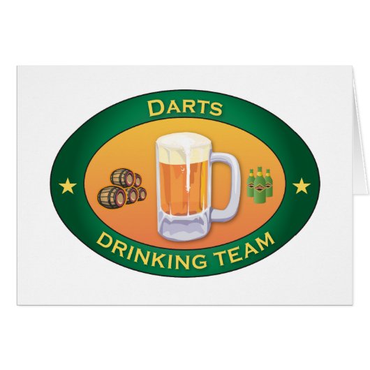 Darts Drinking Team (Front Horizontal)