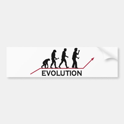 Darts Evolution Bumper Sticker