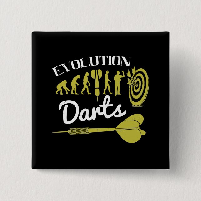 Darts - Evolution Darts Button (Front)
