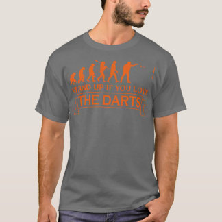 Darts Evolution Darts Player Gift T-Shirt