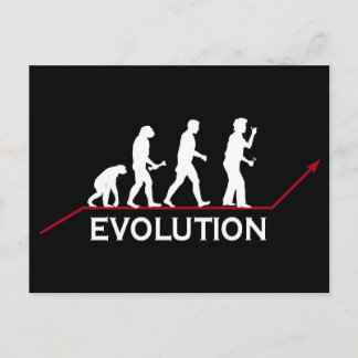 Darts Evolution Postcard