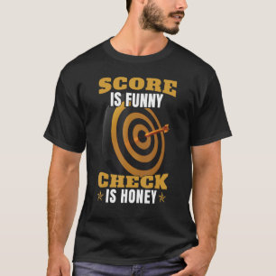 Darts Humor Bullseye Dart Player T-Shirt