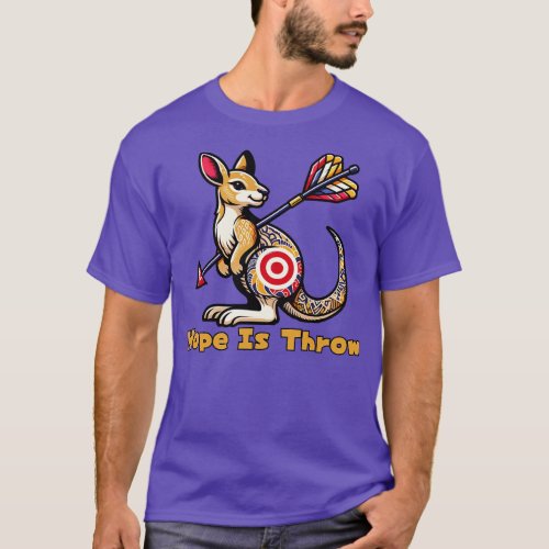 Darts kangaroo T_Shirt