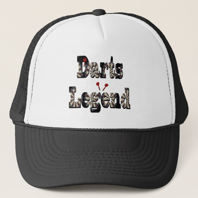 Darts Legend Picture Logo,  Trucker Hat (Front)