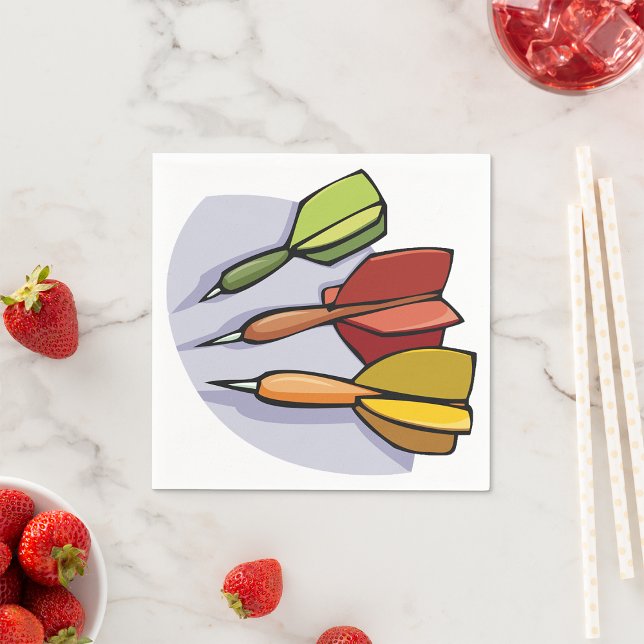 Darts Paper Napkins (Creator Uploaded)