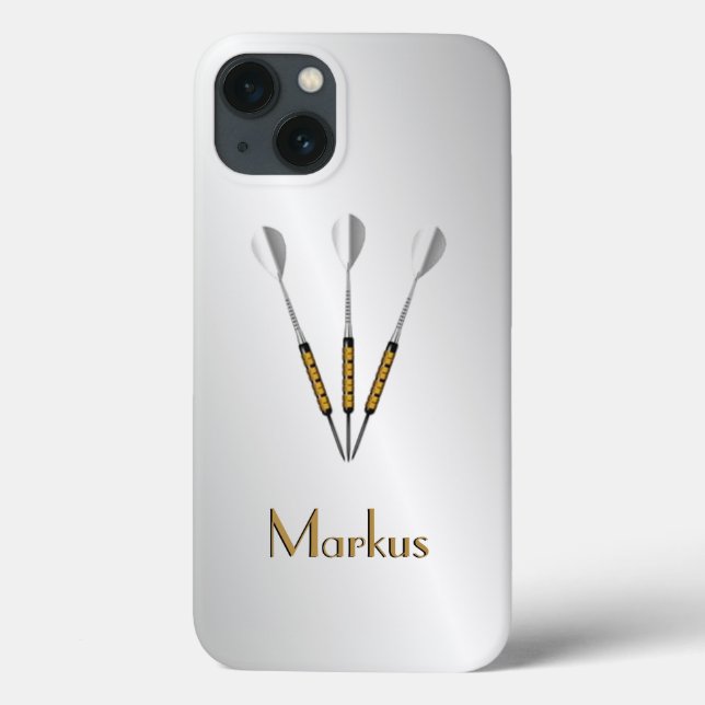 Darts Personalized / Monogram Case-Mate iPhone Case (Back)