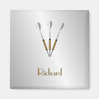 Darts Personalized / Monogram Magnet
