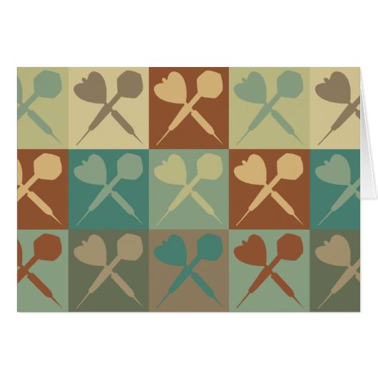 Darts Pop Art (Front Horizontal)