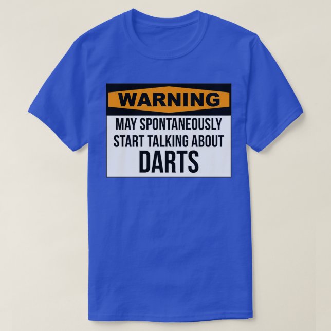 Darts quote T-Shirt (Design Front)
