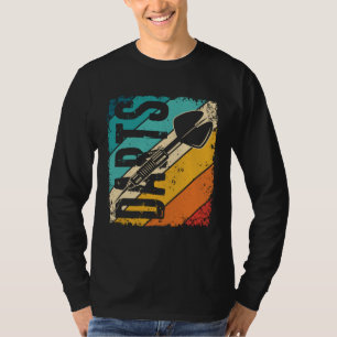 Darts Retro Vintage Sport Darts Bullseye Dart Dart T-Shirt