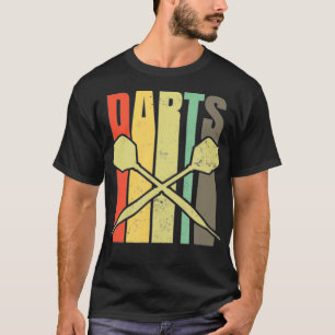 Darts Retro Vintage Throwing T-Shirt