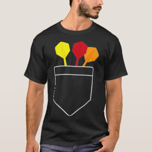 Darts Tip Arrows Pocket Tshirt