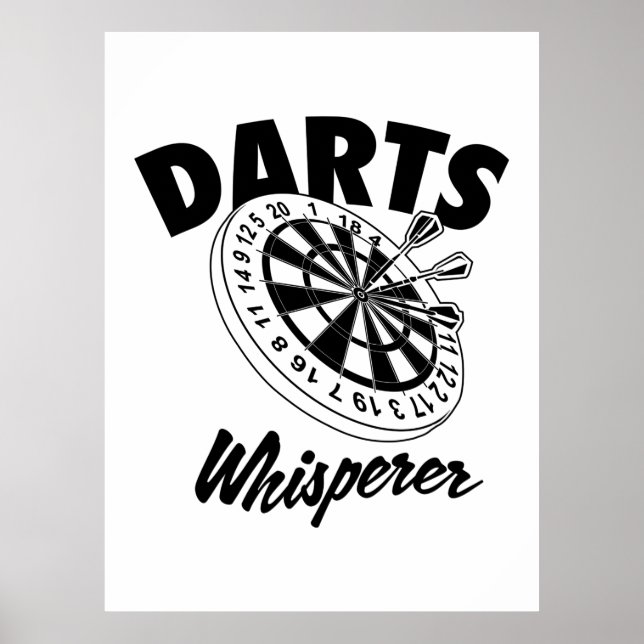 Darts Whisperer Poster (Front)