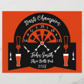  Darts Winner Prize (Front)