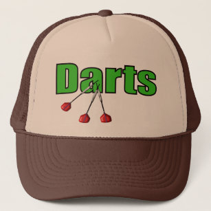 Darts with 3 Darts Trucker Hat