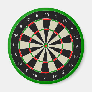 darttarget_Vector_Clipart DARTS DARTBOARD TARGET Magnet