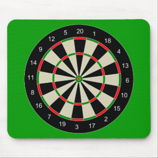 darttarget_Vector_Clipart DARTS DARTBOARD TARGET Mouse Pad