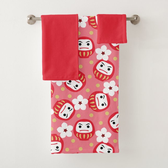 Daruma Bath Towel Set (Insitu)