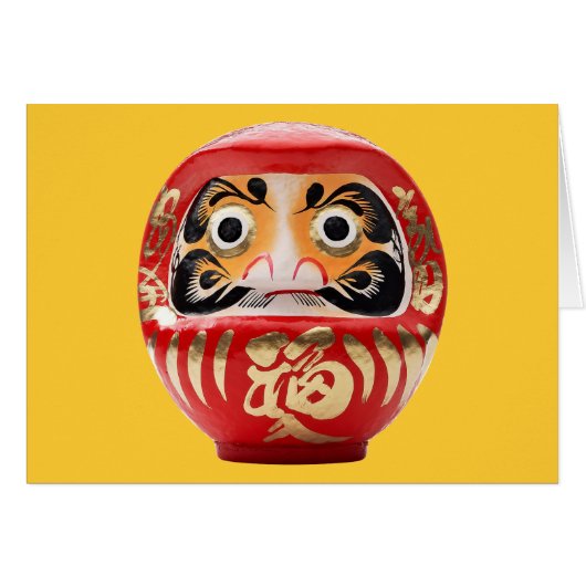 Daruma doll cards (Front Horizontal)
