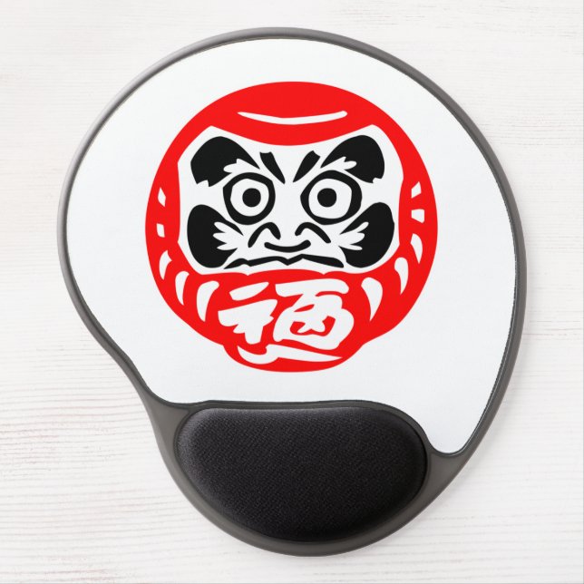 Daruma doll gel mouse pad (Front)