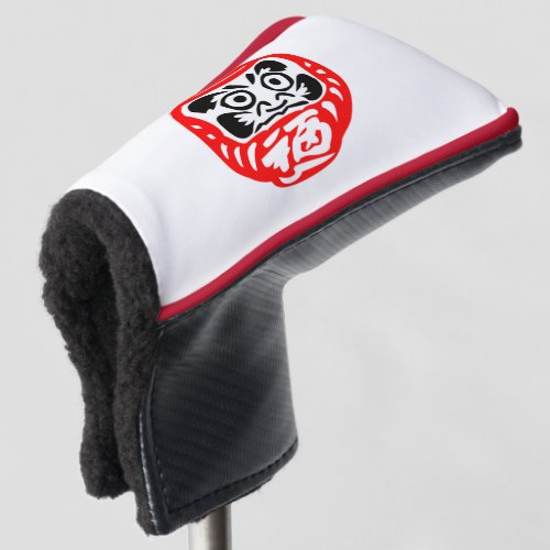 Daruma doll golf head cover