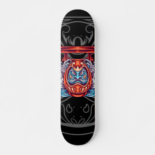 Daruma Doll Japanese Folklore Anime Manga Skateboard