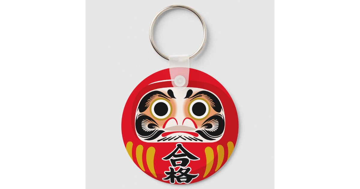 Daruma Doll Button, Zazzle