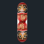 Daruma doll skateboard deck<br><div class="desc">Daruma has a design that is rich in symbolism and is regarded more as a talisman of good luck to the Japanese. Daruma dolls are seen as a symbol of perseverance and good luck, making them a popular gift of encouragement.</div>