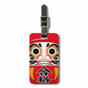 Daruma doll (traditional Japanese good luck charm) Luggage Tag